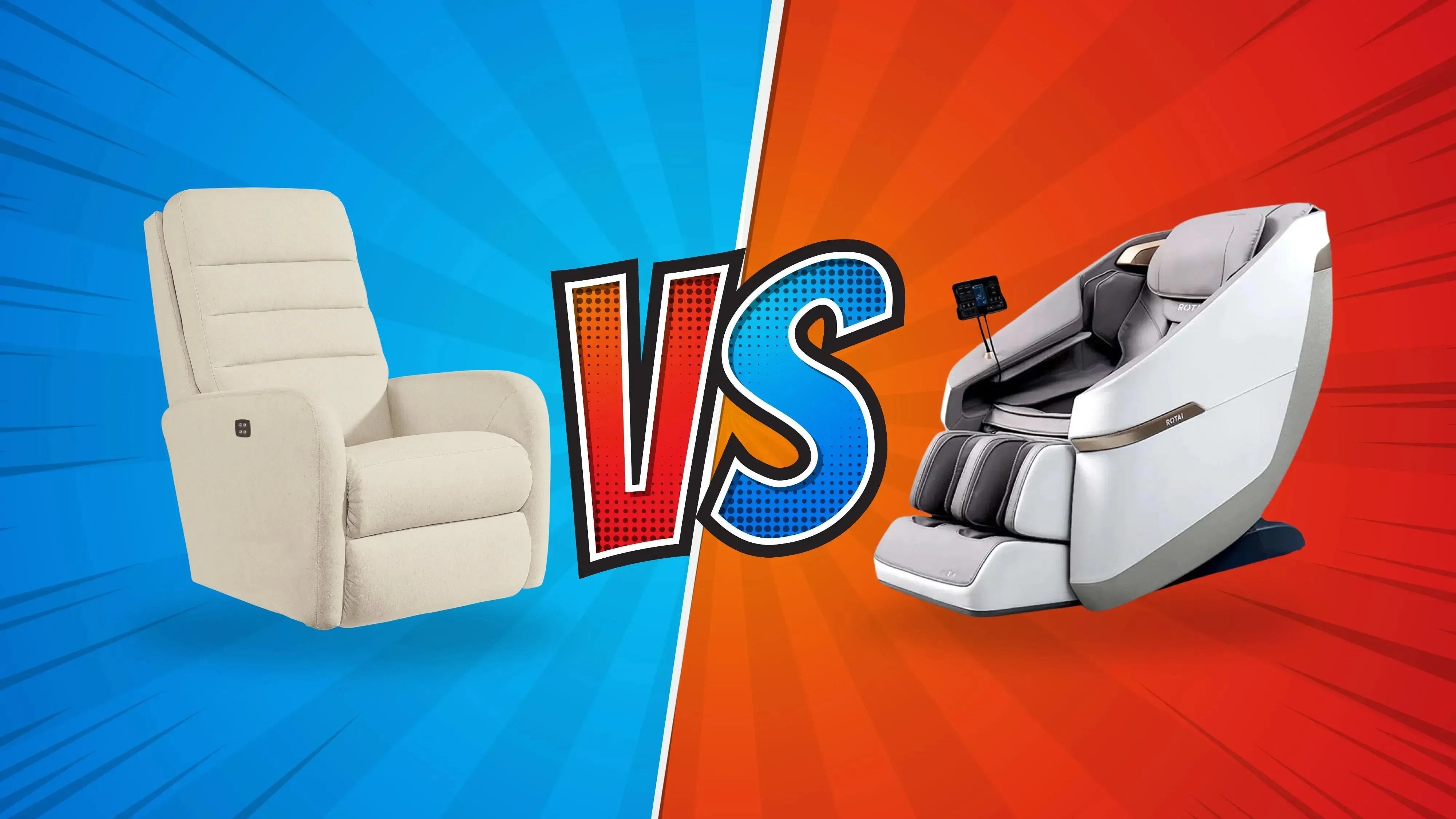Recliner or Massage Chair: Which Is Right for You? - Rotai - Best Massage Chair in Dubai UAE - Shop massage chairs in Dubai, UAE, Abu Dhabi -Therapy Massage Chairs - Back, Neck, & Leg Pain Relief