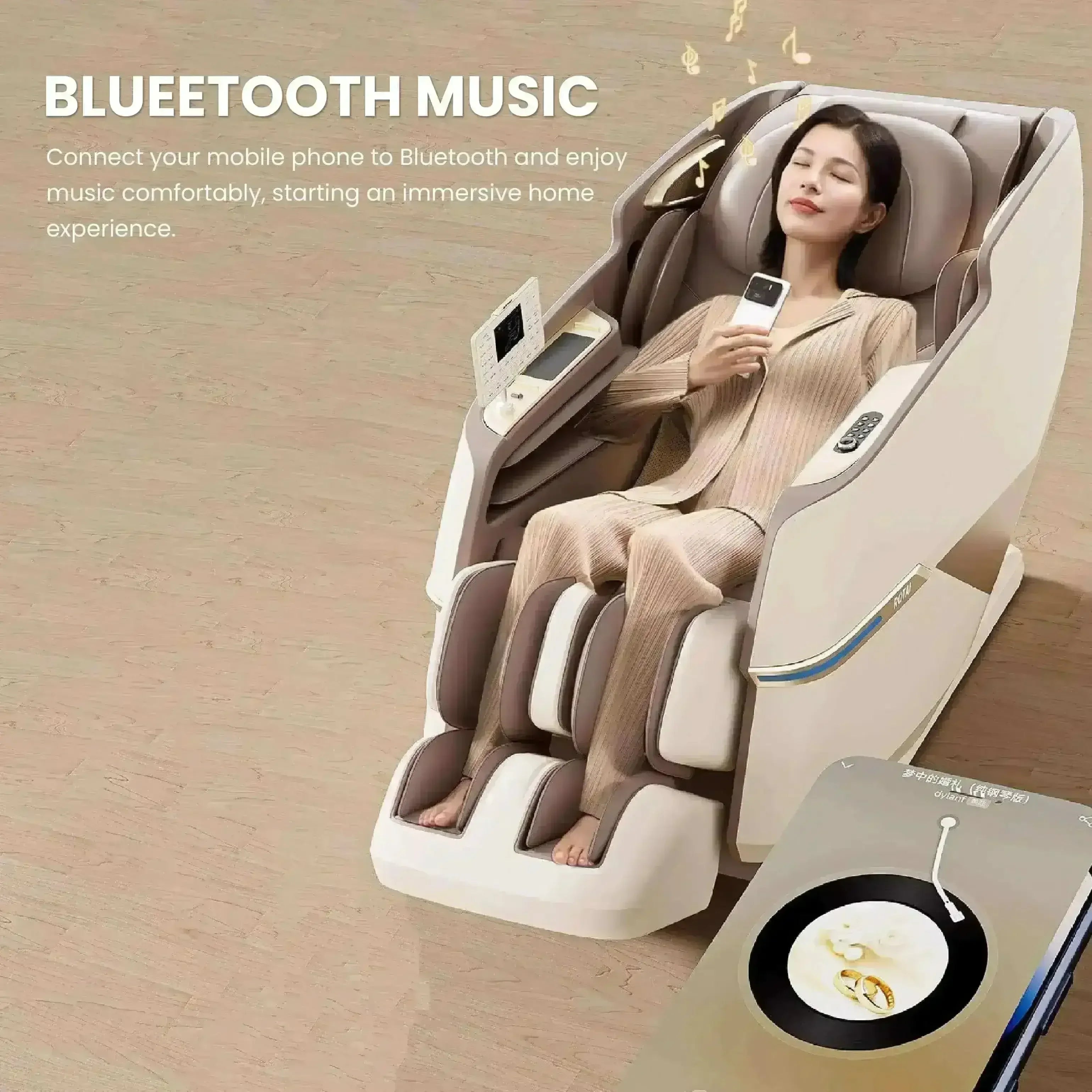 Royal Magestic Pro Massage Chair Brown (Pre-owned) - Rotai Health - Best Massage Chair in Dubai UAE - Shop massage chairs in UAE, Saudi Arabia -Therapy Massage Chairs - Back, Neck, & Leg Pain Relief
