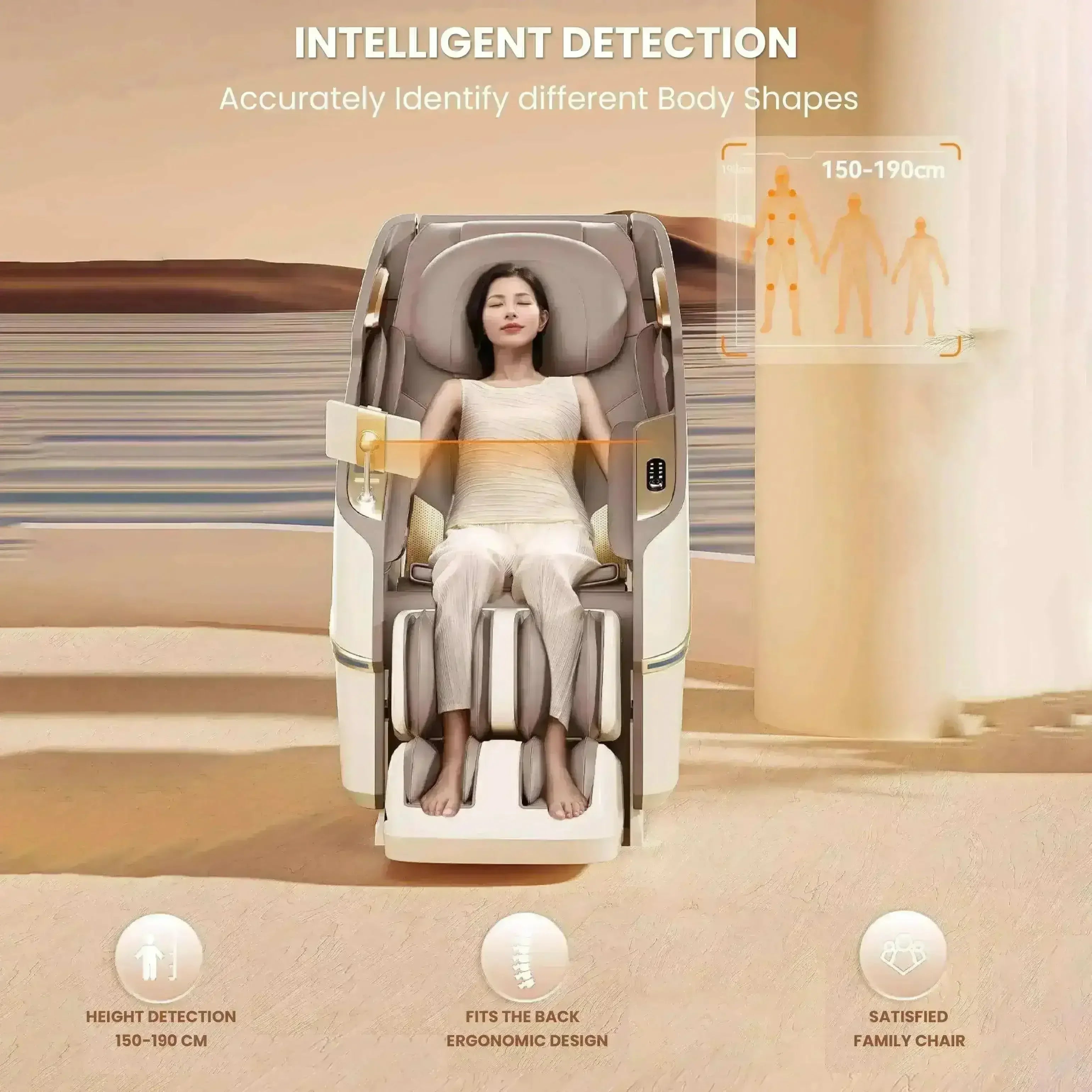 Royal Magestic Pro Massage Chair Brown (Pre-owned) - Rotai Health - Best Massage Chair in Dubai UAE - Shop massage chairs in UAE, Saudi Arabia -Therapy Massage Chairs - Back, Neck, & Leg Pain Relief