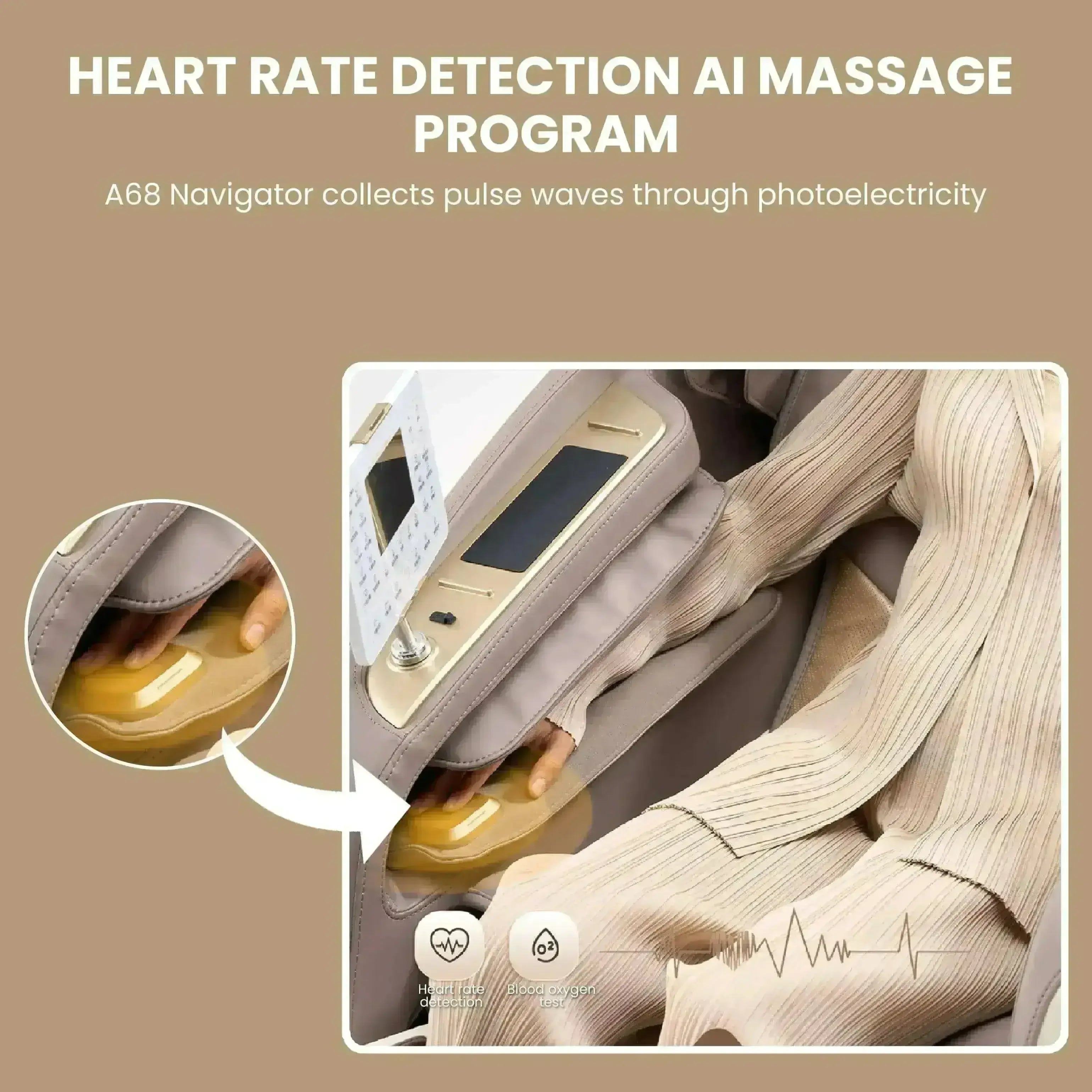 Royal Magestic Pro Massage Chair Brown (Pre-owned) - Rotai Health - Best Massage Chair in Dubai UAE - Shop massage chairs in UAE, Saudi Arabia -Therapy Massage Chairs - Back, Neck, & Leg Pain Relief