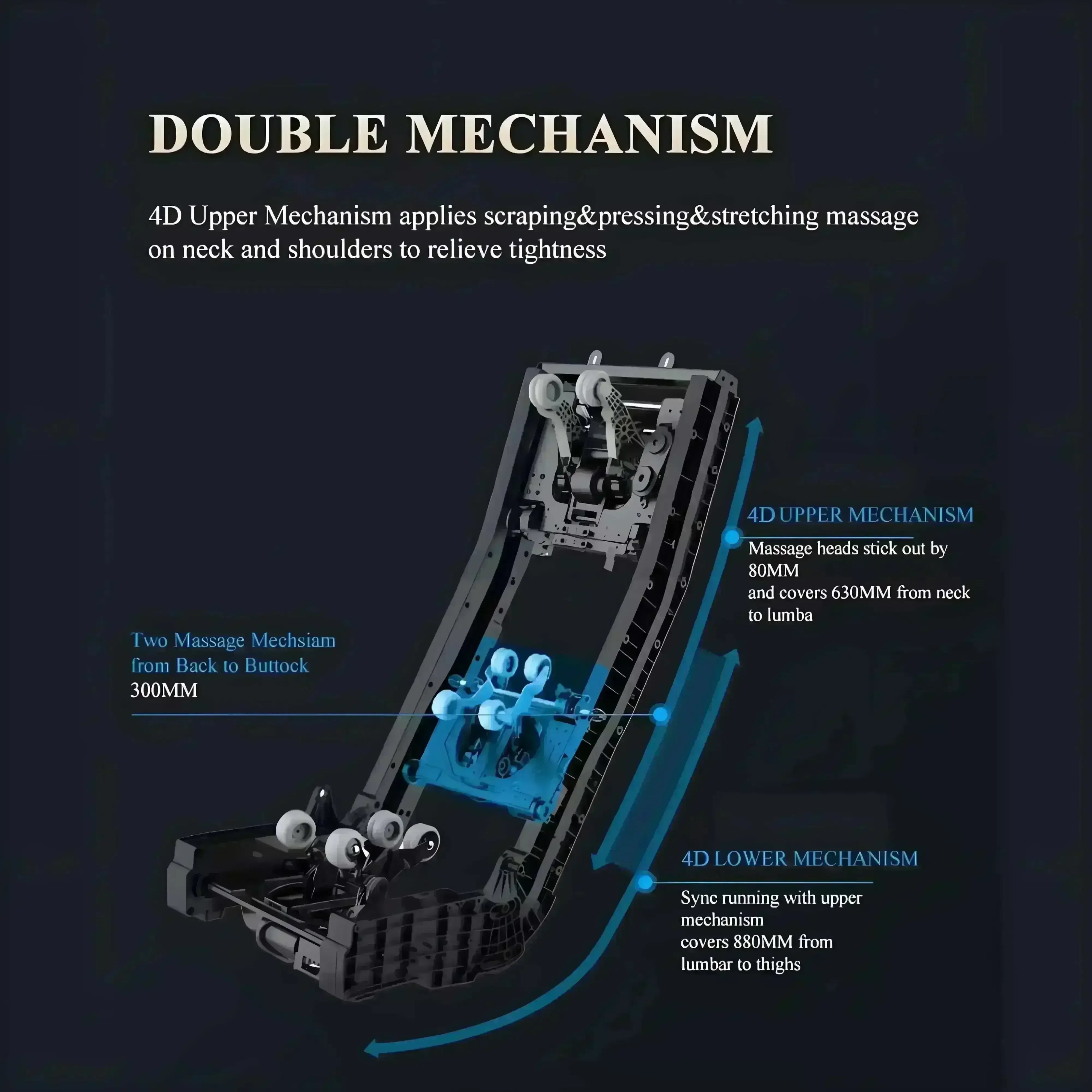 Black Panther Massage Chair - Rotai - Best Massage Chair in Dubai UAE - Shop massage chairs in Dubai, UAE, Abu Dhabi