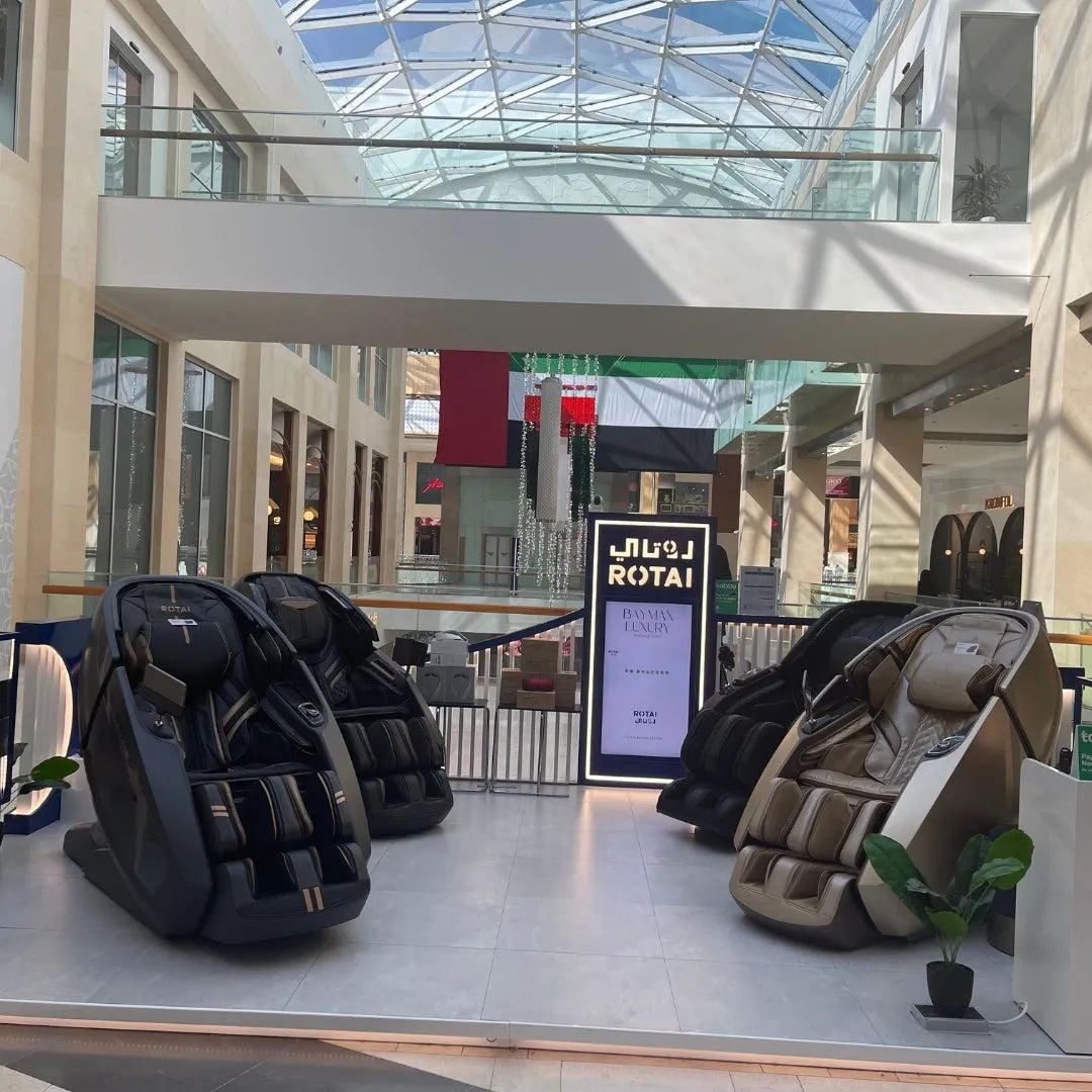 Rotai - Best Massage Chair in Dubai, UAE - Shop massage chairs in Abu Dhabi, UAE, Saudi Arabia كرسي التدليك