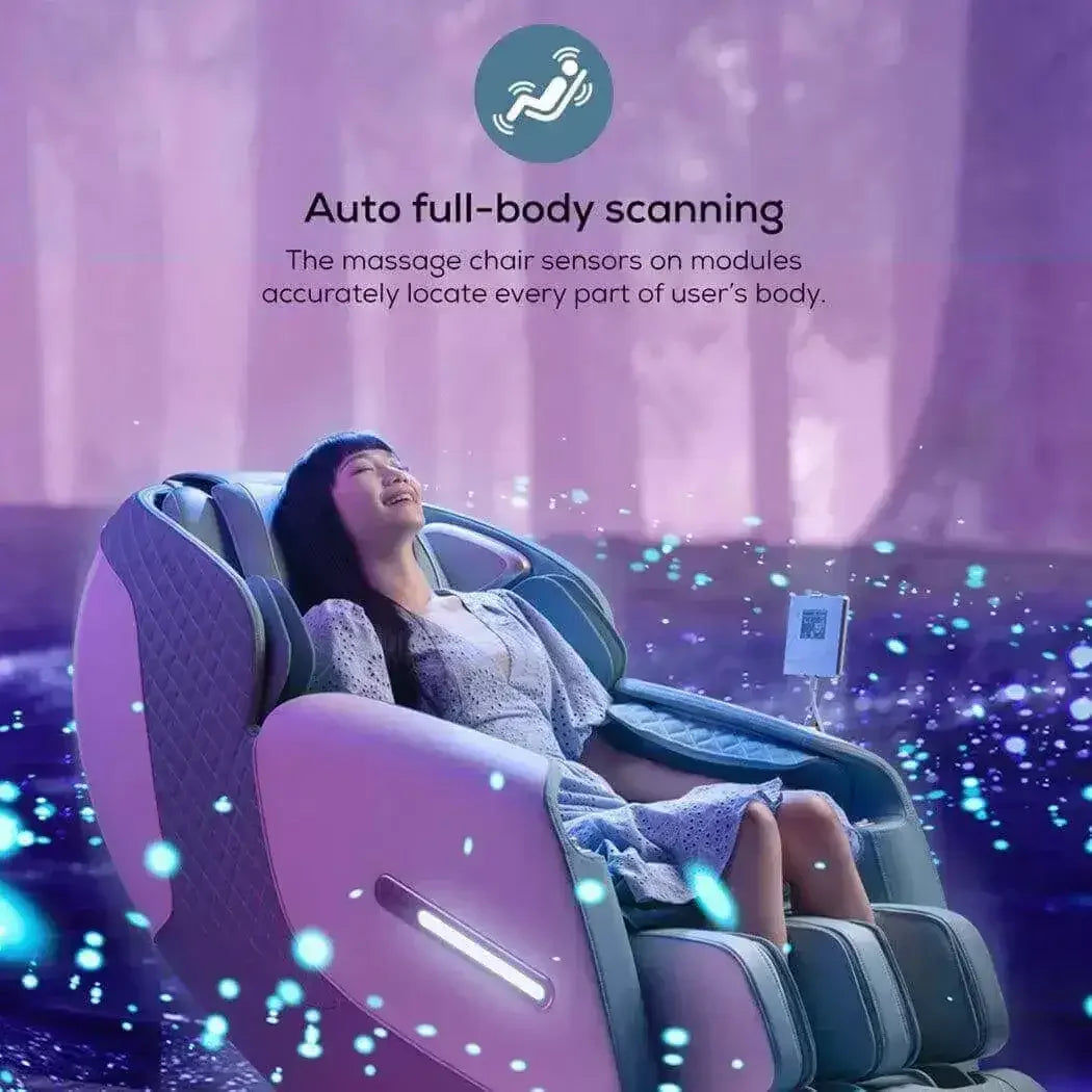 Royal Omega Massage Chair (Green) - Rotai - Best Massage Chair in Dubai UAE - Shop massage chairs in UAE, Saudi Arabia -Therapy Massage Chairs - Back, Neck, & Leg Pain Relief