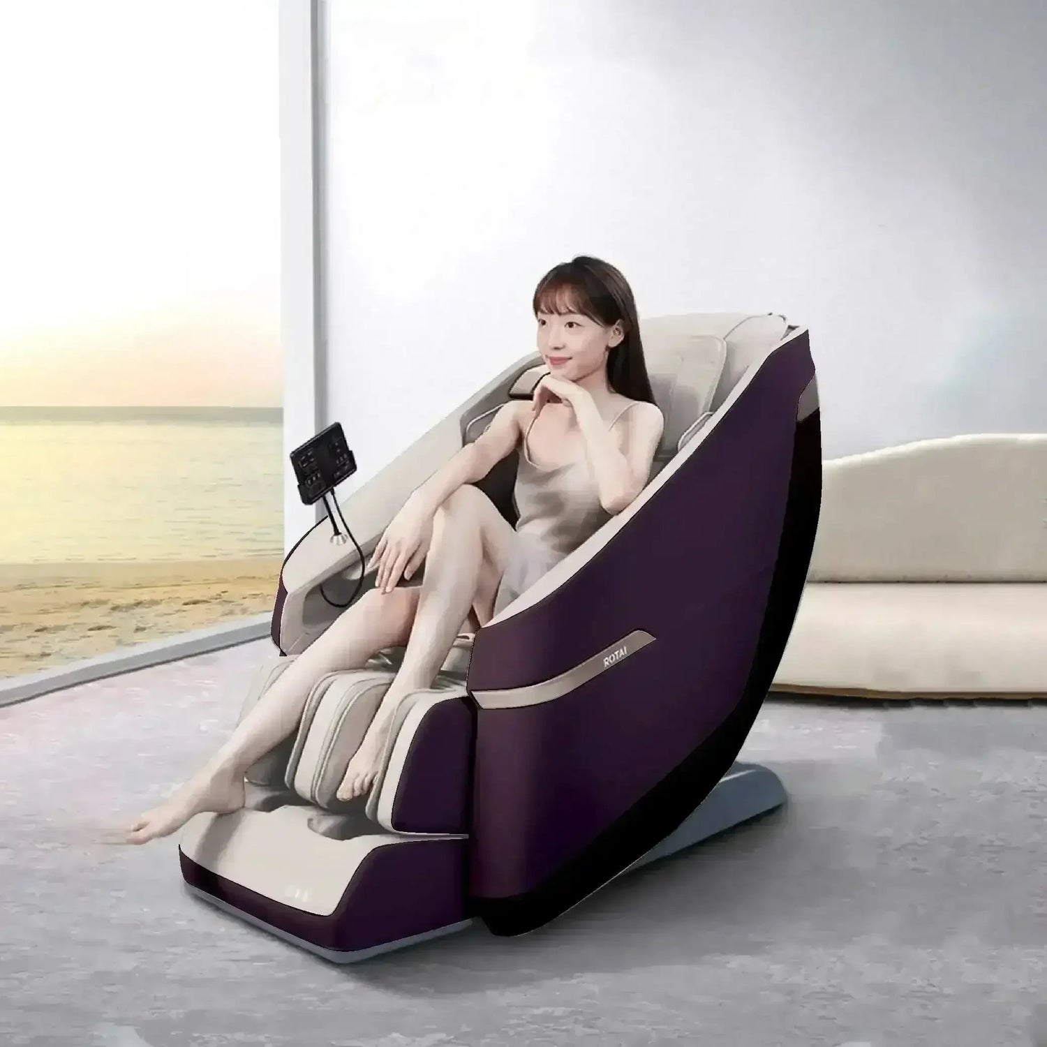 Jimny Massage Chair (Red) massage chair UAE