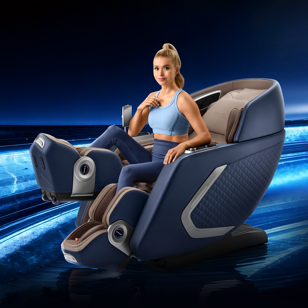 Bi-Stretch Massage Chair