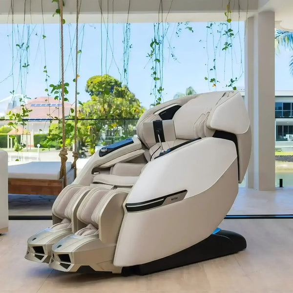 Advanced AI Robotic Massage Chair (Beige)
