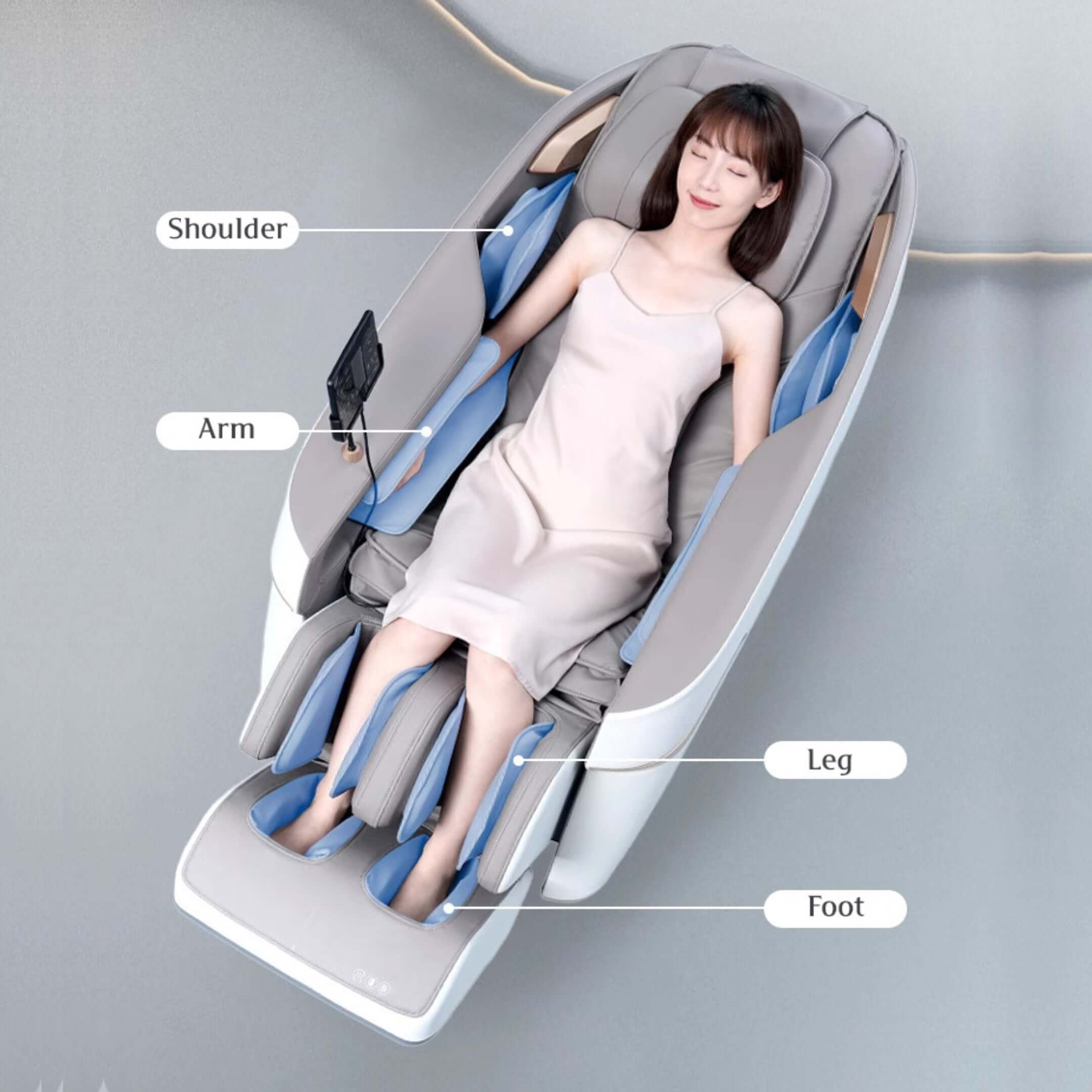 Jimny massage chair, best massage chair in UAE and Saudi Arabia, massage chair Dubai, shop massage chairs, buy massage chair online, كراسي مساج