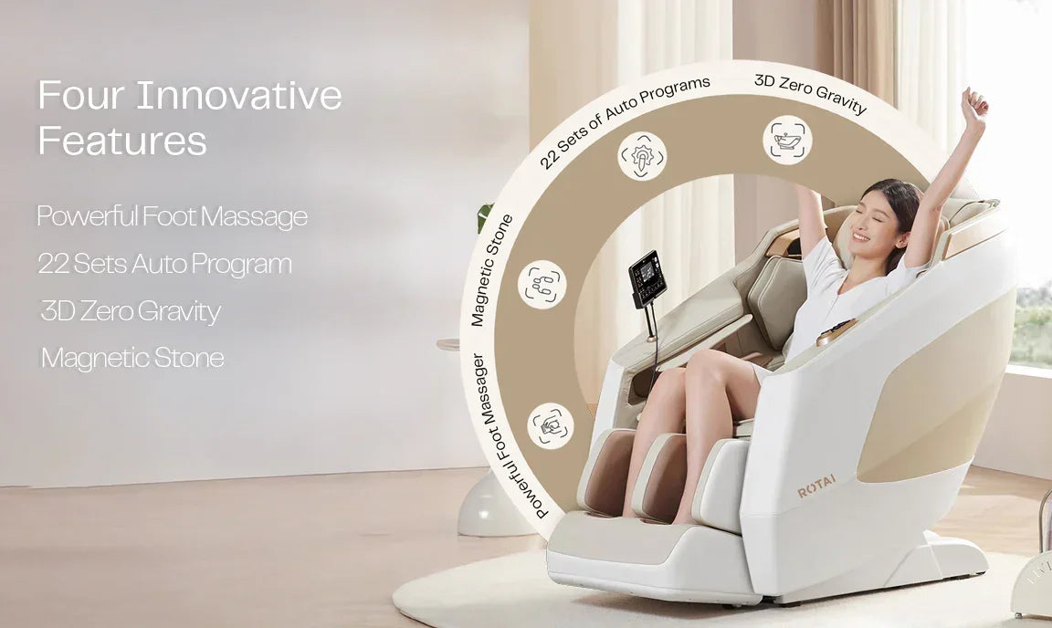 Rotai - Best Massage Chair in Dubai, UAE - Shop massage chairs in Abu Dhabi, UAE, Saudi Arabia كرسي التدليك