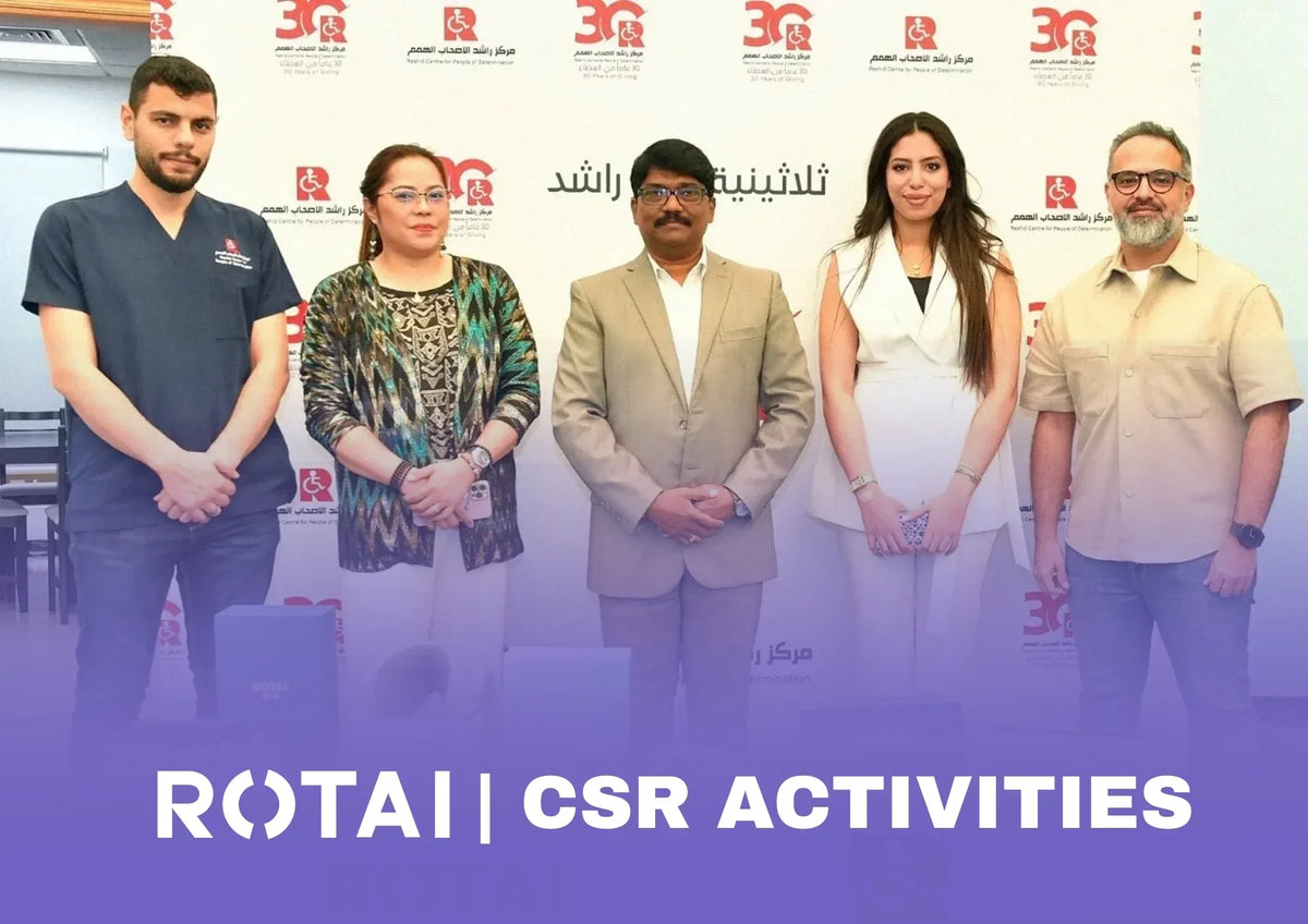 ROTAI corporate social responsibility activity in the UAE