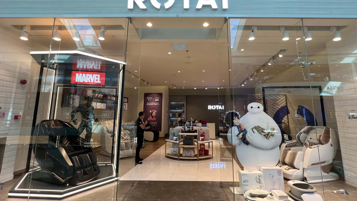 ROTAI showroom in Dubai Festival City Mall