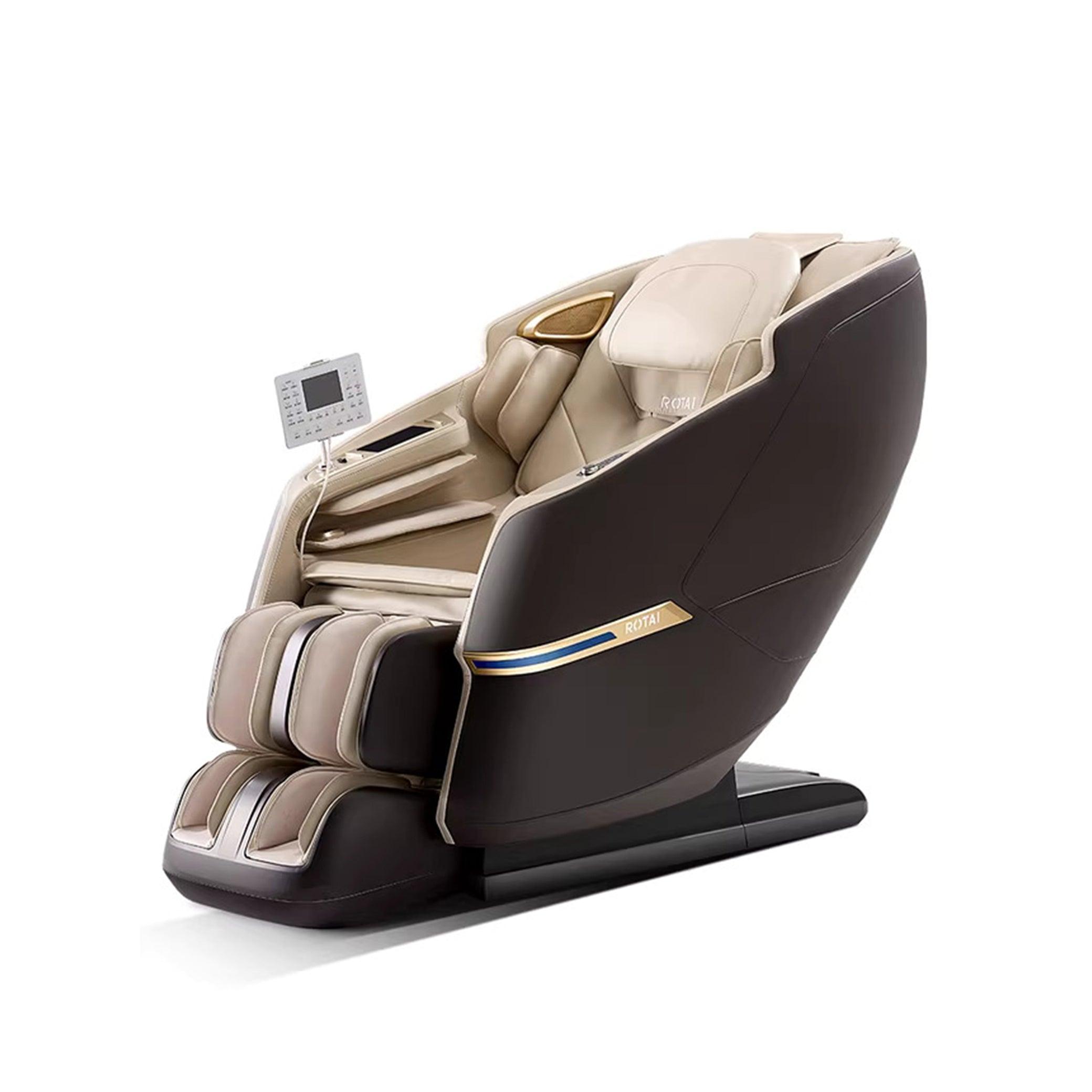 Royal Magestic Pro Massage Chair (Brown) with 3D Movement and AI Smart Massage technology - best massage chair in UAE and Dubai. best massage chair uae, massage chair Dubai, massage chair uae, massage chair Saudi Arabia, كرسي التدليك, Best massage chair i