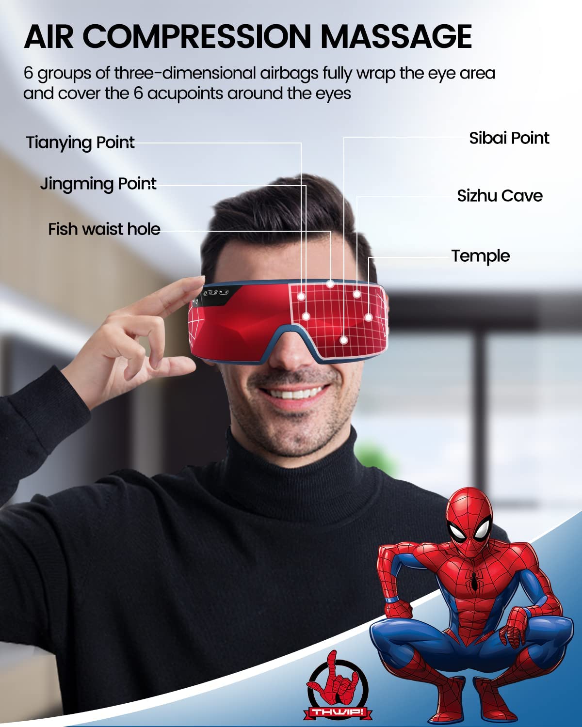 Spider Man Eye Massager | مدلك للعين